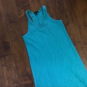 Jcrew striped racerback dress